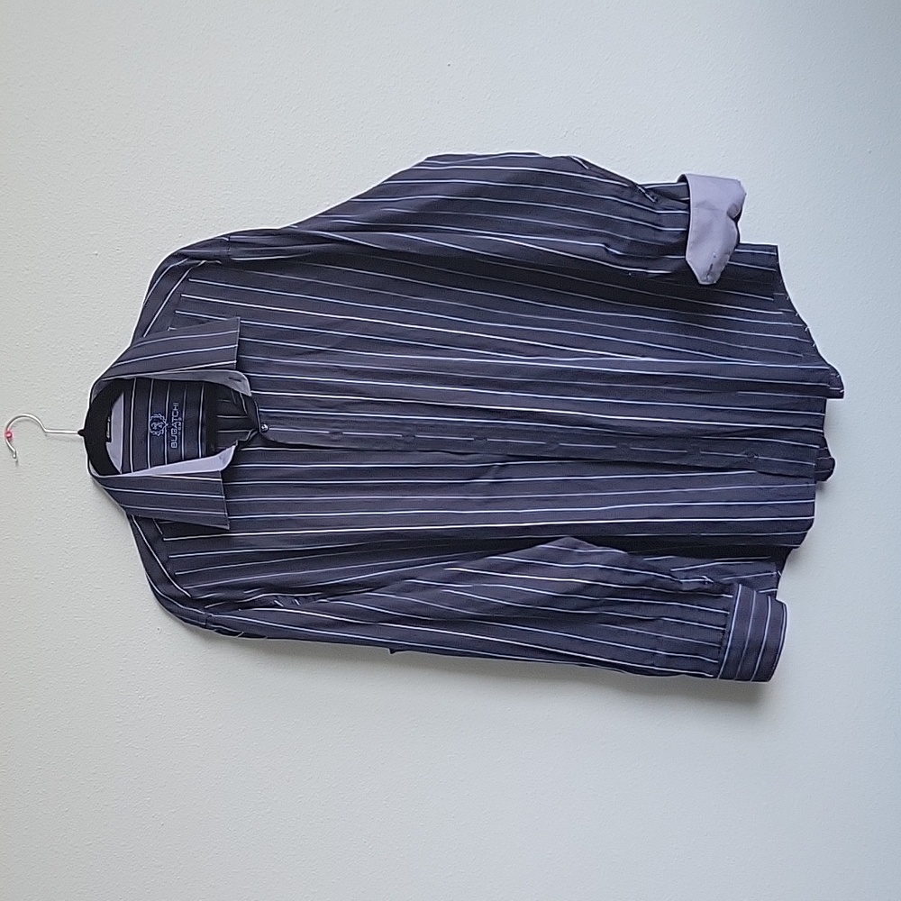 Bugatchi Uomo Button Up Roll Cuff Long Sleeve Shirt